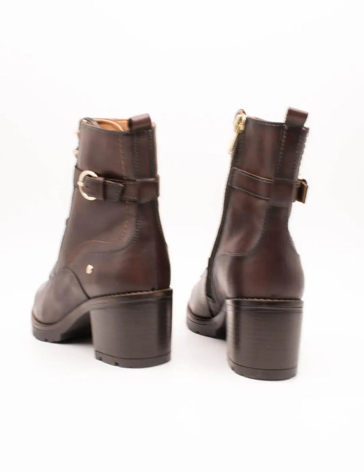 Pikolinos ankle boot w7h-8510 llanes mahogany for women