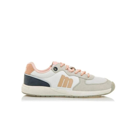 Mustang Barefoot 60857 - Women's Comfortable Grey Sneakers with Textile Upper, Lace-Up Closure, and Non-Slip Rubber Sole for Breathability and Everyday Wear. Ideal Casual Footwear for All Seasons. PlatiNum