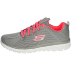 Skechers Graceful Get Connected - Women's Sneakers with Breathable Mesh Upper and Memory Foam Insole for Comfortable Daily Wear, Flexible Lightweight Sole, Ideal for Gym or Casual Outings. PlatiNum