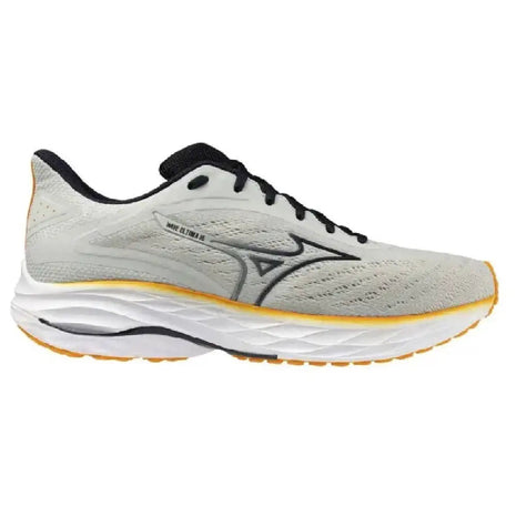 Mizuno Wave Ultima 16 Running Shoes for Men, featuring cushioning, stability, and lightweight design, perfect for daily training and long distances, ideal high-performance running shoes. PlatiNum