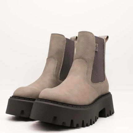 Buffalo boot b25000127 aspen chelsea vegan gray for women