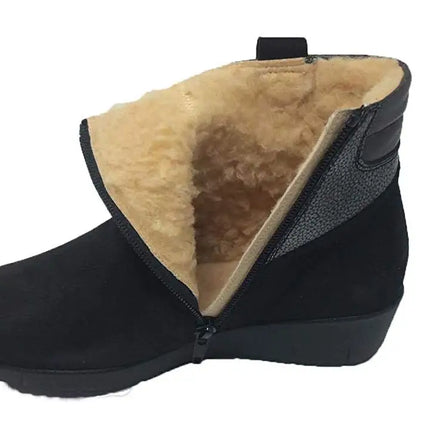 Ankle boots/boots/drucker/women/nubuck leather/suitable insoles