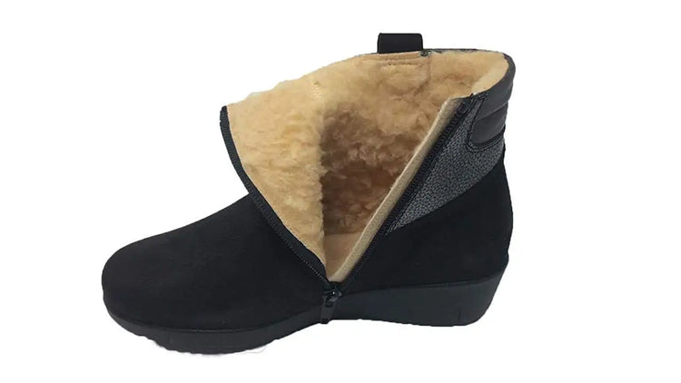 Ankle boots/boots/drucker/women/nubuck leather/suitable insoles