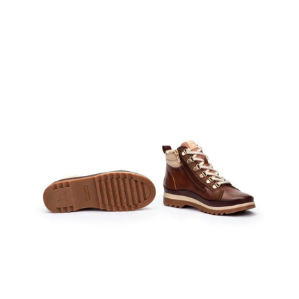 Women's flat ankle boots pikolinos w3w-8564 brown