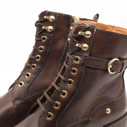 Pikolinos ankle boot w7h-8510 llanes mahogany for women