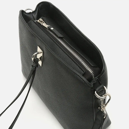 Borsa a tracolla piccola Misako Engri con dettagli metallici Money Pocket