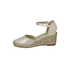 XTI 140746 Women's Metallized Wedges PlatiNum