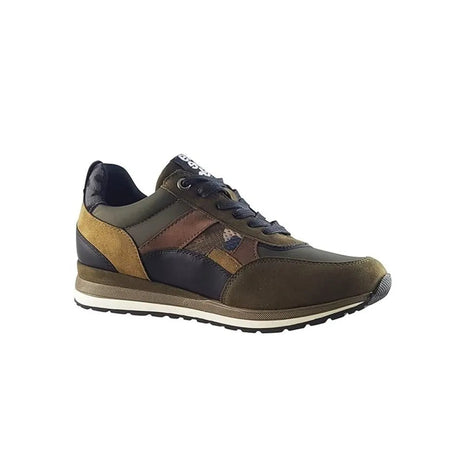 Refresh 170159 Sneakers for Women in Kaki, comfortable canvas shoes with a flat platform sole, ideal for casual outdoor wear and spring activities. PlatiNum