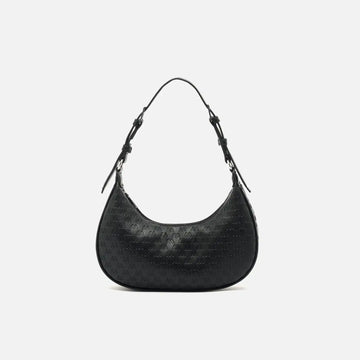 Borsa a tracolla piccola Misako Misra con manico regolabile e stampa monogramma Borse da donna
