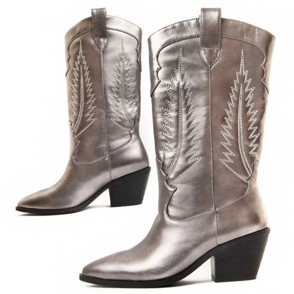 Heeled boot for women. Montevita tejan2 96631