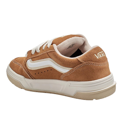 Vans Hylane Sneakers for Men and Women VN000D1JBRO1 feature durable suede and synthetic upper, padded skate-inspired tongue, and thick sole for a retro style, ideal for casual wear or skating. PlatiNum