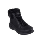 Skechers wonderland women's flat boots black-black