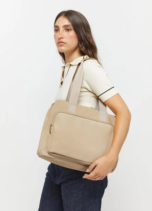 Borsa per computer stile shopper Misako Yasu da 13,3 pollici con tracolla rimovibile Work