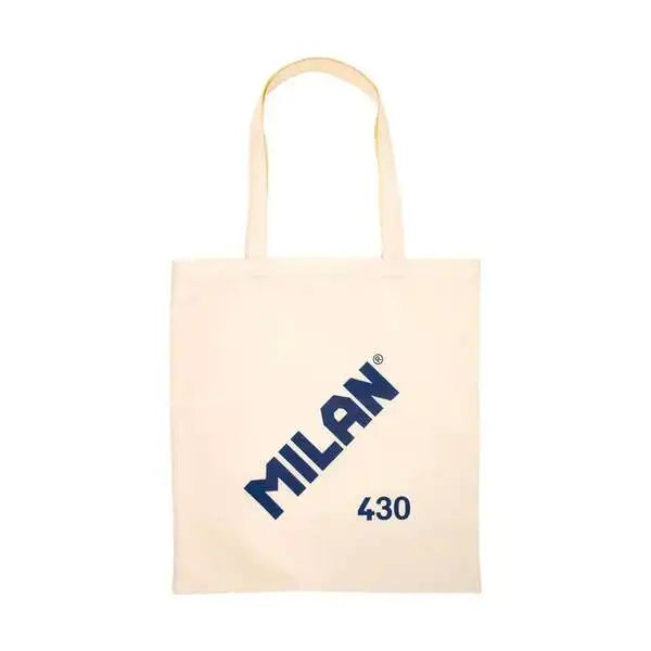 Borsa tote serie Milano 1918 in tessuto - dimensioni 50x38x41 cm - manico lungo 27 cm - tessuto 'ripstop' - colore beige