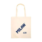 Borsa tote serie Milano 1918 in tessuto - dimensioni 50x38x41 cm - manico lungo 27 cm - tessuto 'ripstop' - colore beige