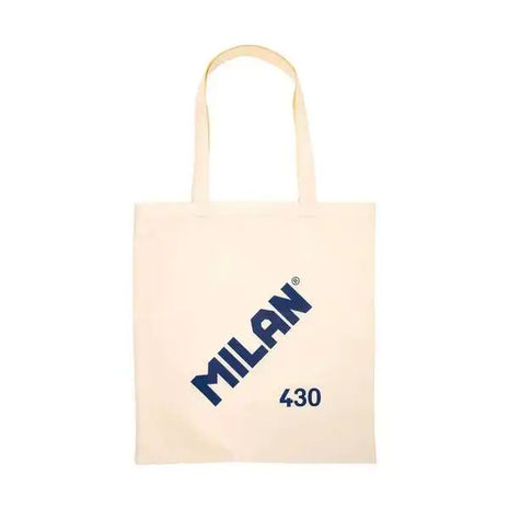 Borsa tote serie Milano 1918 in tessuto - dimensioni 50x38x41 cm - manico lungo 27 cm - tessuto 'ripstop' - colore beige