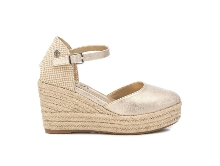 Refresh esparto wedges 172782   Women gold PlatiNum