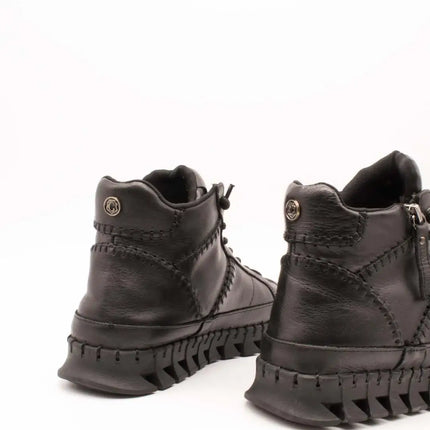 Carmela ankle boot 162708-03 black leather for women