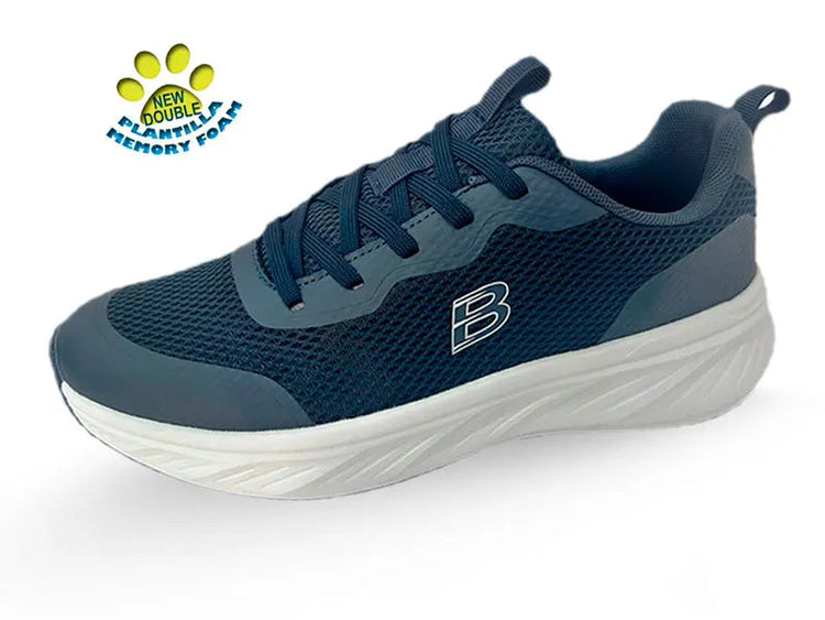 Breathable Sports Sneakers for Women with Double Memory Foam – Special Wide Fit, Lightweight and Comfortable for Daily Wear, Walking, and Work. Perfect cushioning and ventilation make them ideal running shoes. PlatiNum