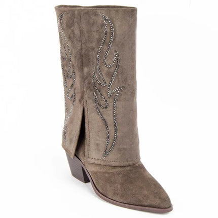 Heeled boot for women. Montevita faldde2 100931