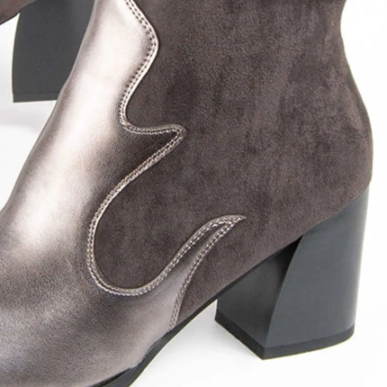 Heeled boot for women. Montevita tejan8 100947