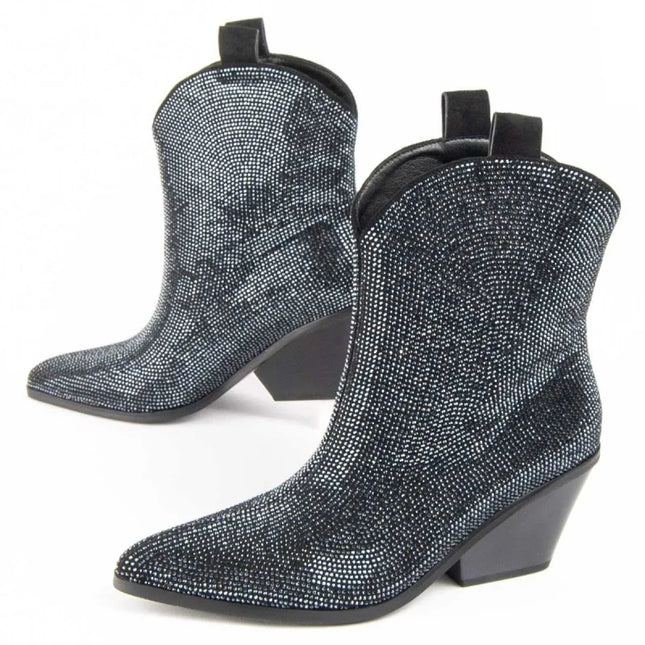 Heeled cowboy boot for women. Montevita botirey9 100924