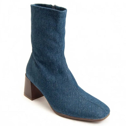 Heeled ankle boot for women. Montevita goodwill4 94638