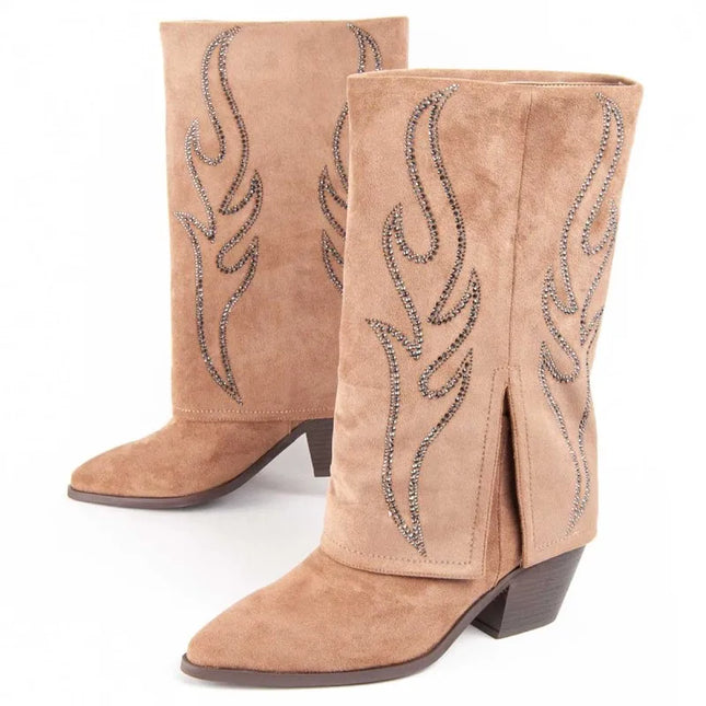 Heeled boot for women. Montevita faldde2 100929