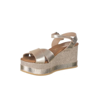 Wedges oh my sandals 5736 women gold PlatiNum