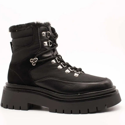 Pepe jeans ankle boot pls50498-999 queen ice black for women
