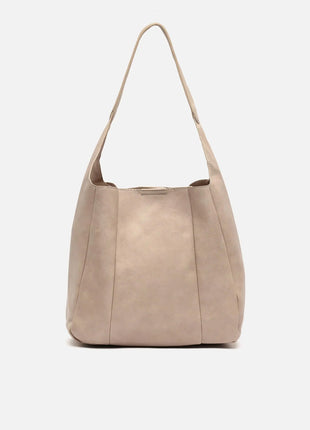 Borsa hobo media Misako Giselina con beauty case interno rimovibile - Borse da donna