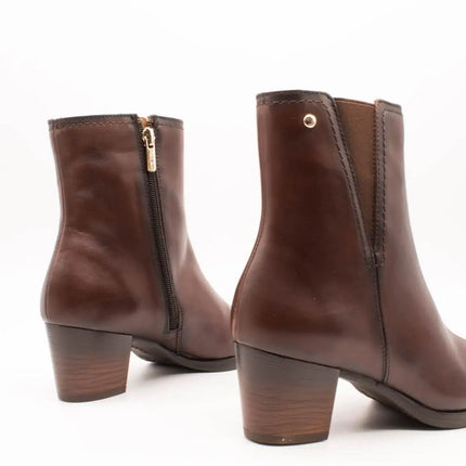 Pikolinos w0e-8628 zamora mahogany ankle boot for women