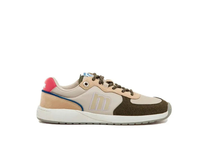 Barefoot Mustang 60857 Women Kaki Sneakers, comfortable canvas shoes with breathable design, perfect for autumn outdoor activities, versatile footwear for casual wear. PlatiNum