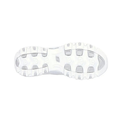 Skechers SKECHERS 11931 Women's Sneakers White - Lightweight and comfortable with Cloud Tech cushioning, perfect for casual and sporty looks, featuring an ergonomic fit for all-day wear. PlatiNum