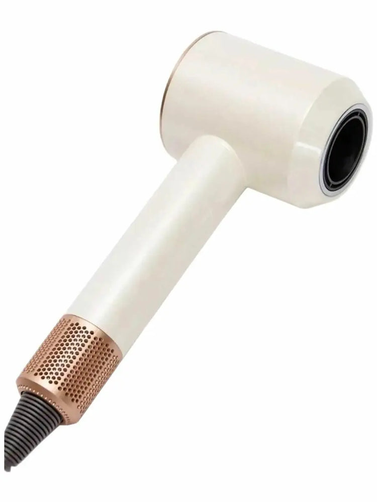 Professional hair dryer with negative ions, quick-drying bladeless dryer, powerful and lightweight, anti-frizz technology for hair care, home use