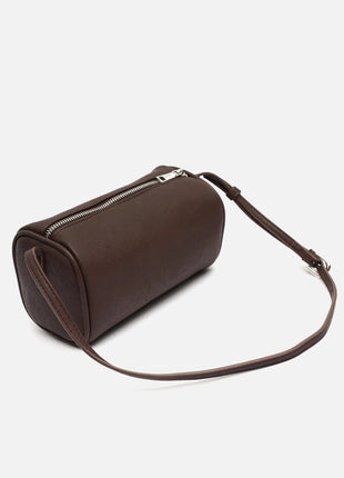 Borsa a Spalla Mini Luma Beige: Compatta, Leggera e Versatile per l'Uso Quotidiano, Design Moderno 100% Poliuretano, Eleva il Tuo Stile Urbano con Comfort e Funzionalità