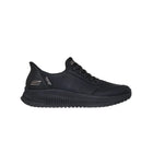 Skechers Bobs Squad 4 Women's Sneakers in Black - Comfortable and lightweight urban shoes with superior cushioning and a secure fit, perfect for casual and daily looks. PlatiNum