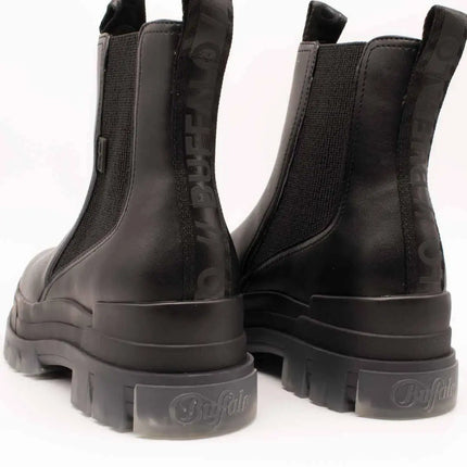 Women's buffalo aspha chelsea mid black boot
