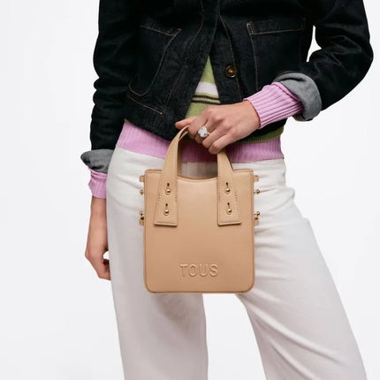 Tous Mini borsa color sabbia Back to Basics 2002373704