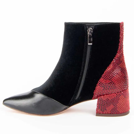 Heeled ankle boot for women. Montevita botirey6 100912