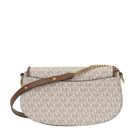 Michael Kors-Borsa a tracolla media Mila da donna con logo 35T5GIMM8B