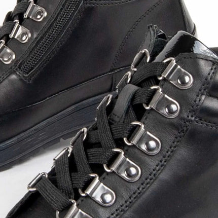 Casual leather ankle boot for women. Butterfly bottilina2 99465