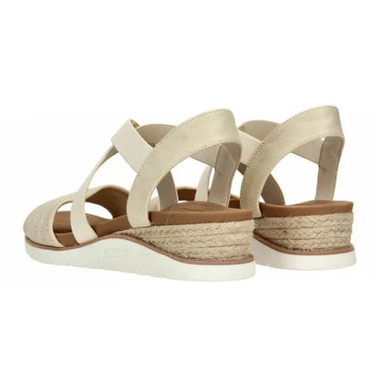 Skechers wedges women beige collection 114013 PlatiNum