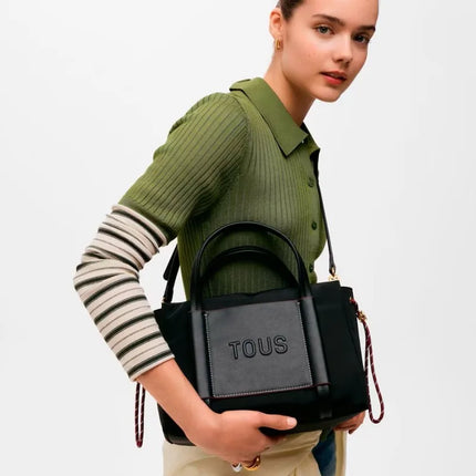 Borsa morbida City Tous Empire Nuova nera 2002458551