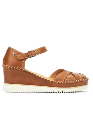 Pikolinos esparto wedges w3z-1840 women leather PlatiNum