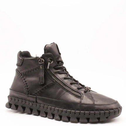Carmela ankle boot 162708-03 black leather for women