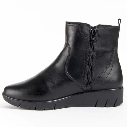 Casual leather ankle boot for women. Butterfly bottilina3 99469