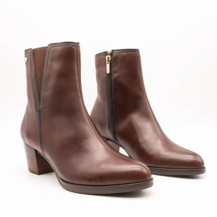 Pikolinos w0e-8628 zamora mahogany ankle boot for women