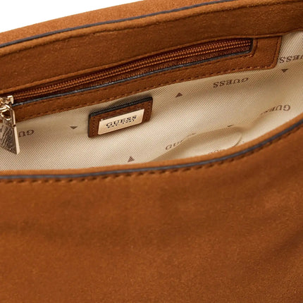 Borsa a tracolla in pelle scamosciata Guess Danya HWSG9918190 GUESS