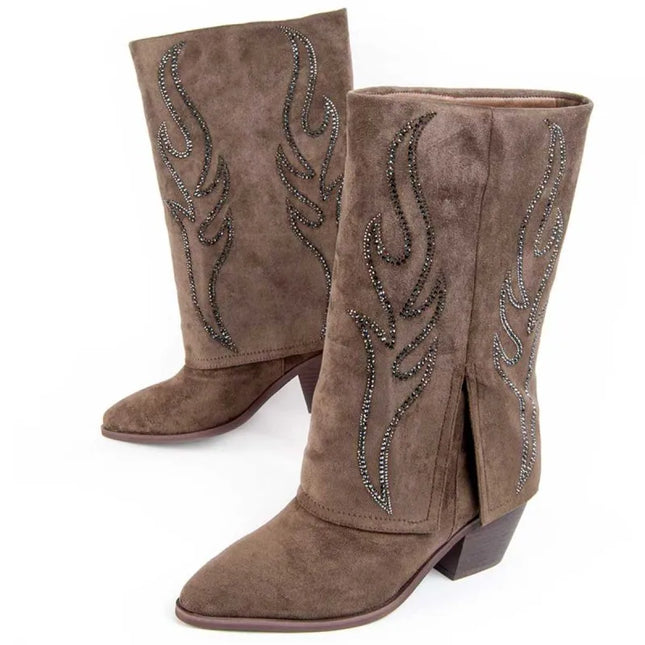Heeled boot for women. Montevita faldde2 100931